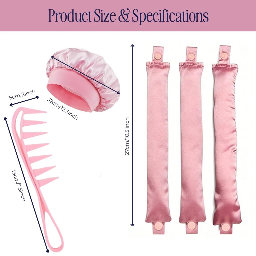 NoHeat Beauty™ Heatless Curl Set