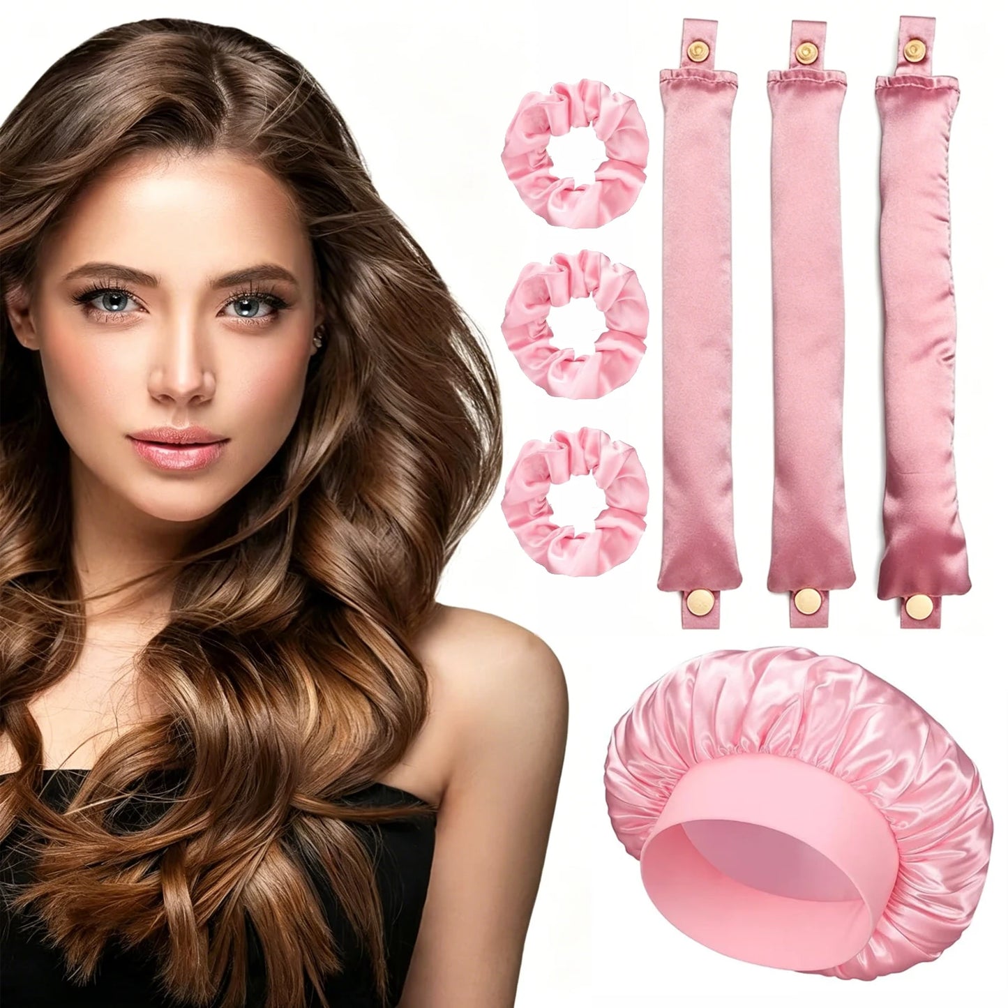 NoHeat Beauty™ Heatless Curl Set