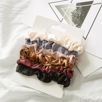 NoHeat Beauty™ Satin Scrunchie Set