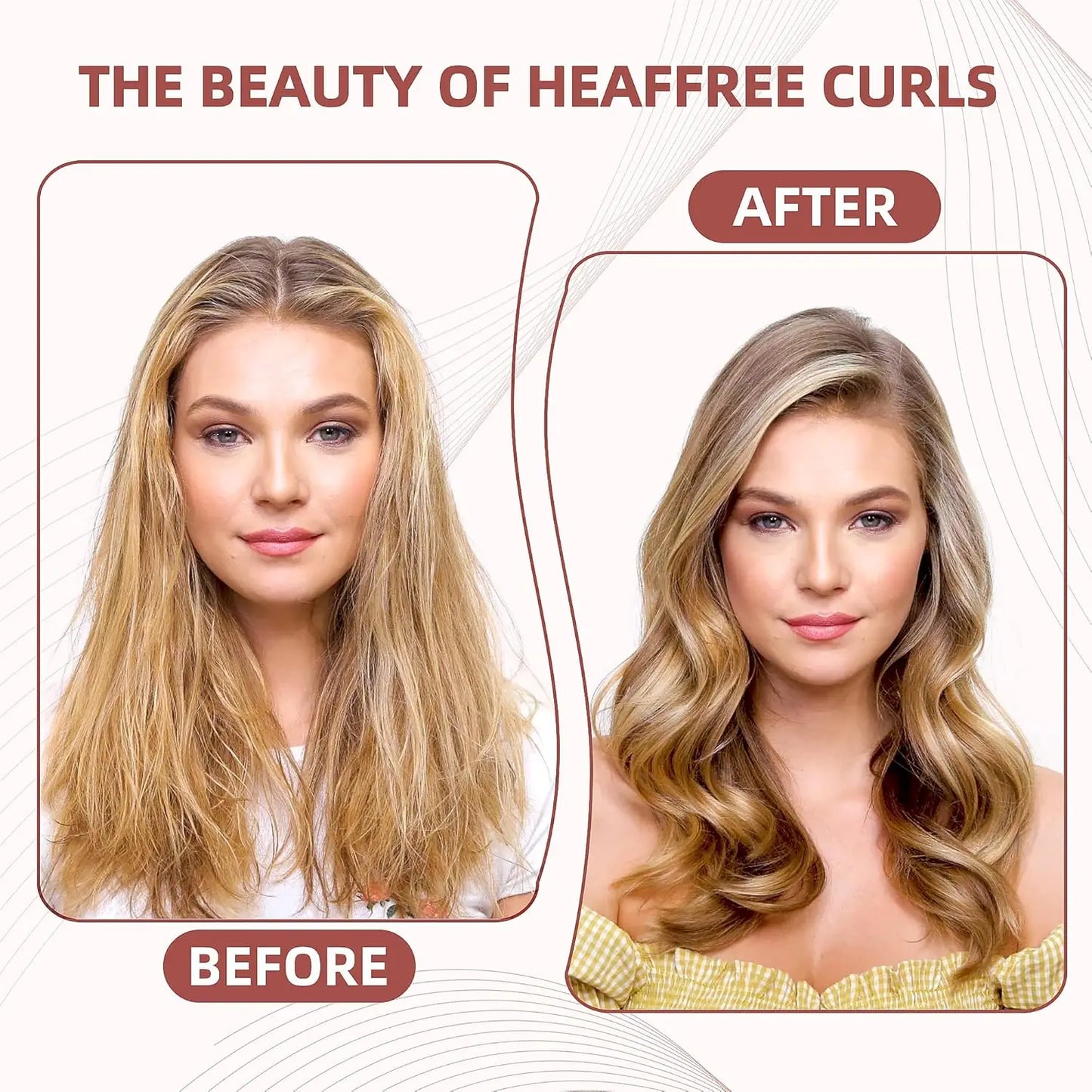 NoHeat Beauty™ Heatless Curl Set