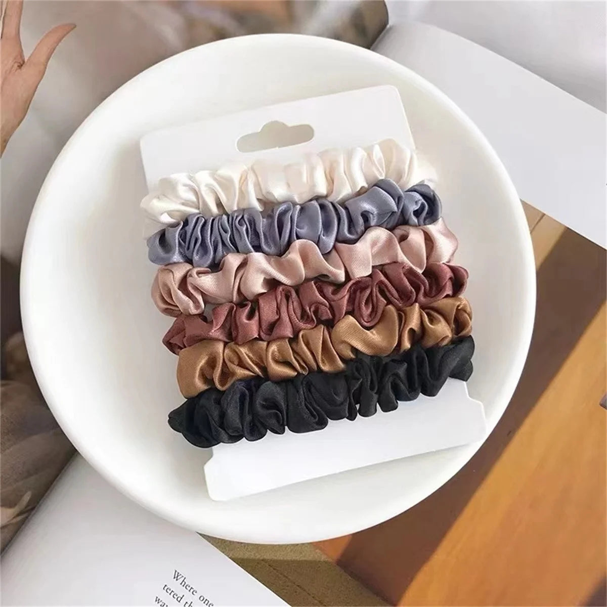 NoHeat Beauty™ Satin Scrunchie Set